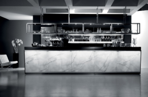 Banco bar moderno ed elegante serie Zerodieci